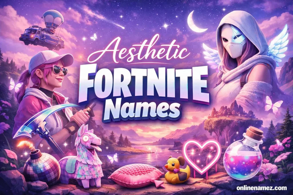 Aesthetic Fortnite Names