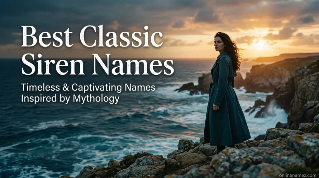 Best Classic Siren Names