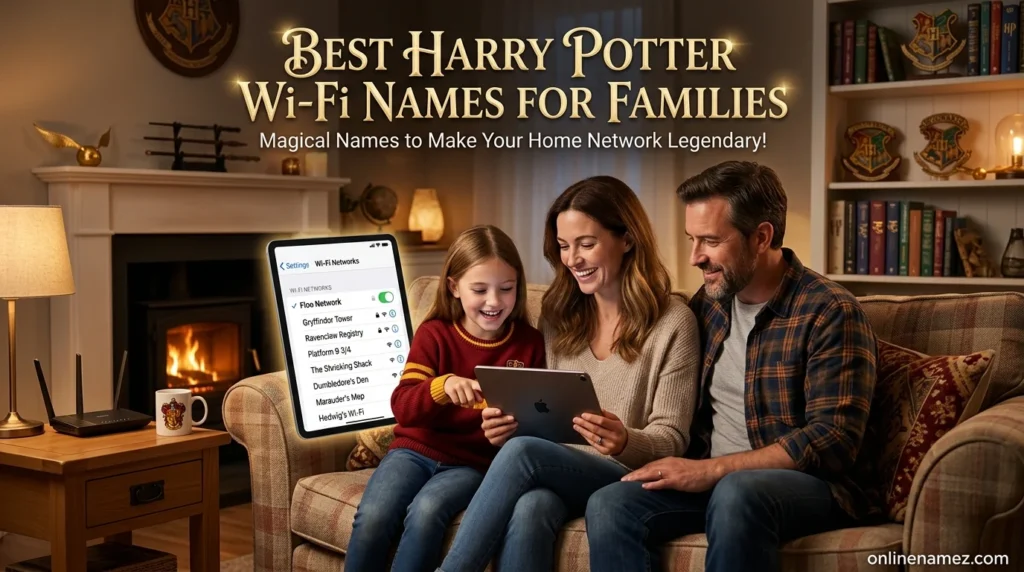 Best Harry Potter Wi-Fi Names For Families
