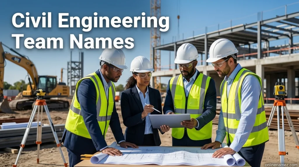 Civil Engineering Team Names