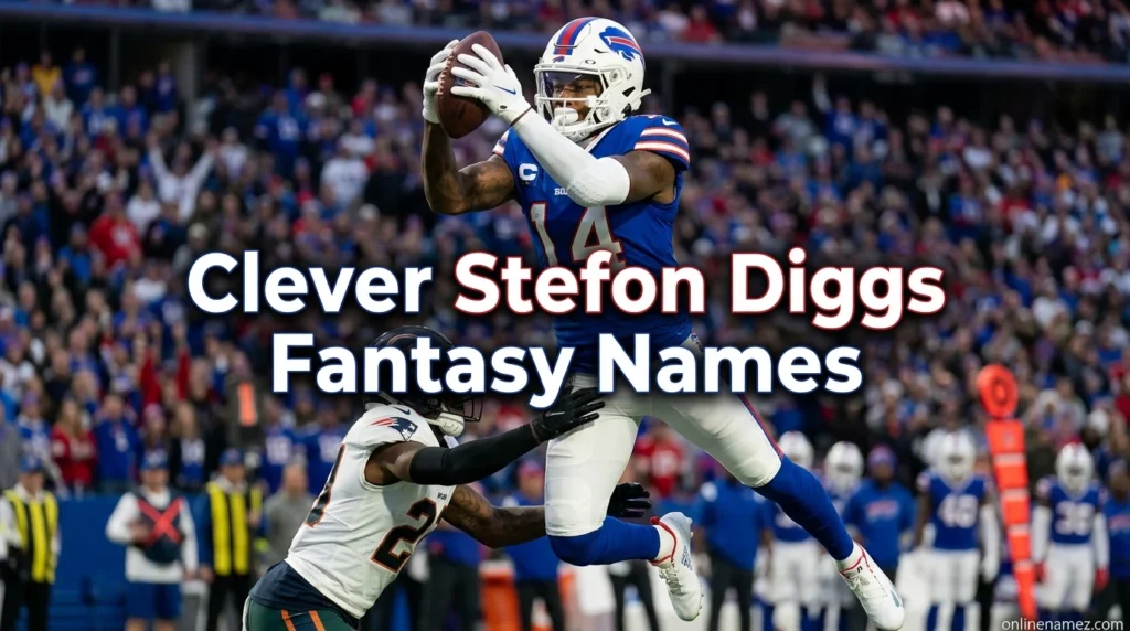 Clever Stefon Diggs Fantasy Names