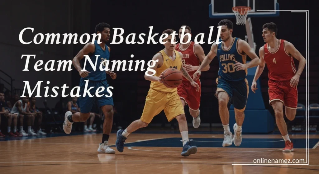 Common Basketball Team Naming Mistakes