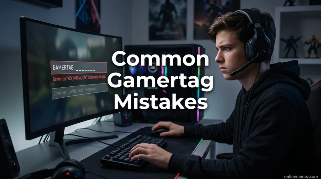 Common Gamertag Mistakes