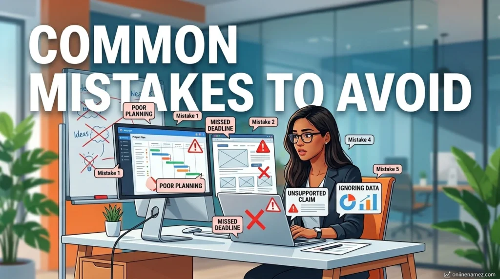 Common Mistakes To Avoid