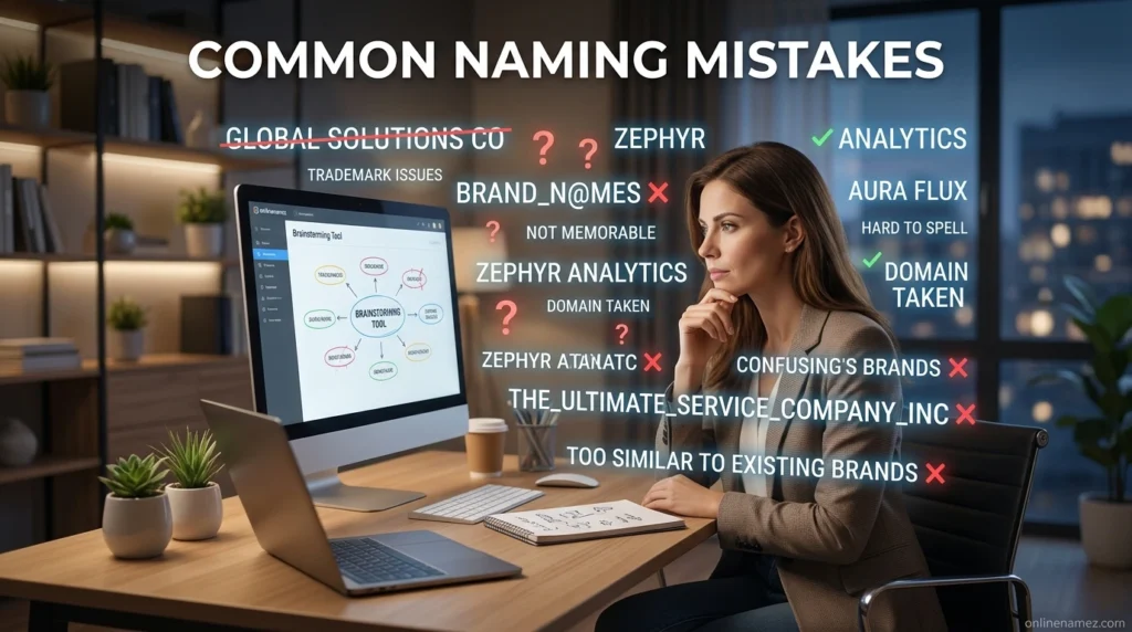 Common Naming Mistakes