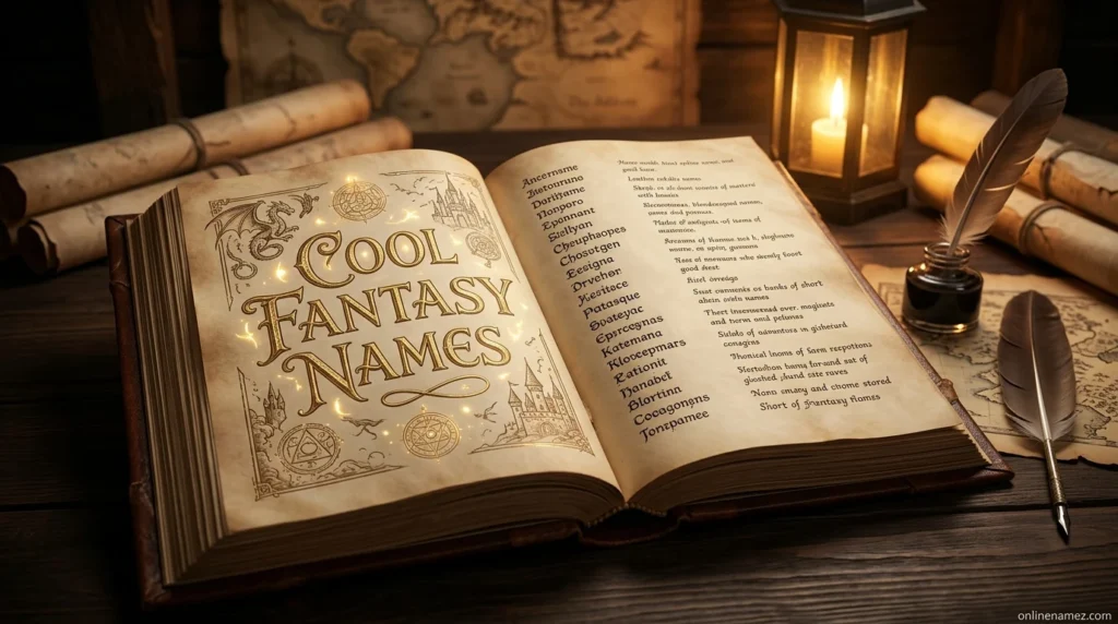Cool Fantasy Names