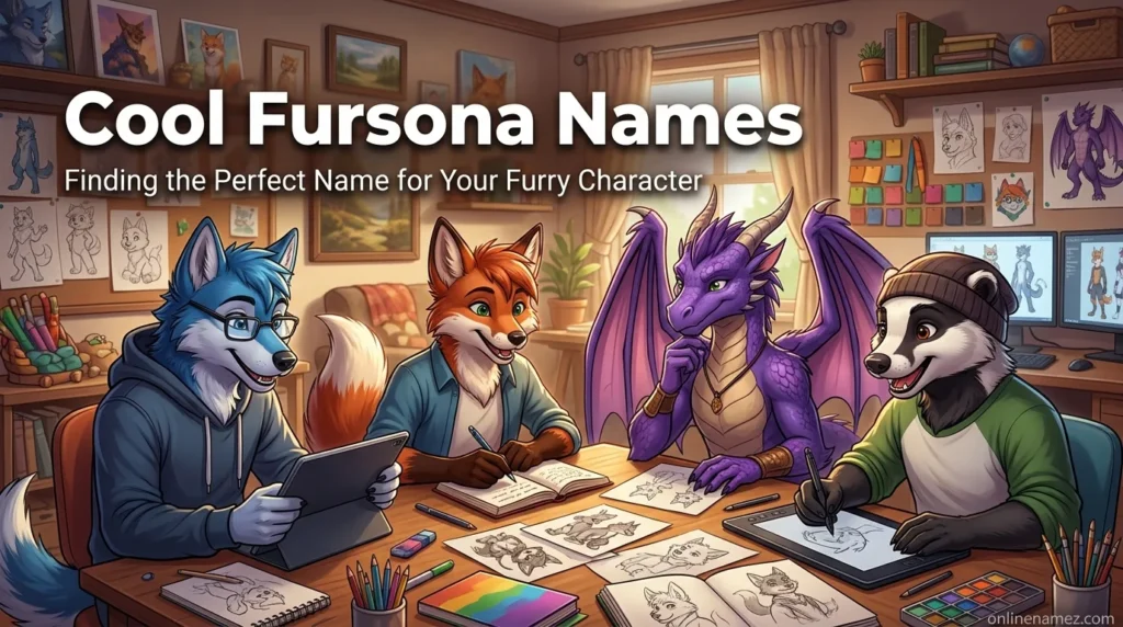 Cool Fursona Names