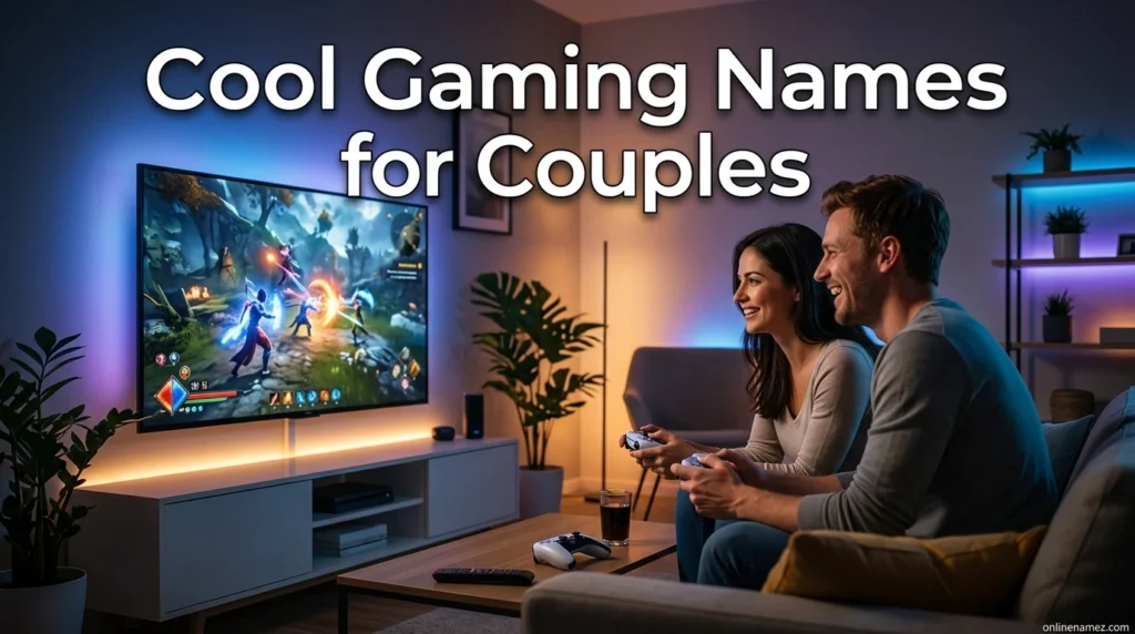 Cool Gaming Names for Couples