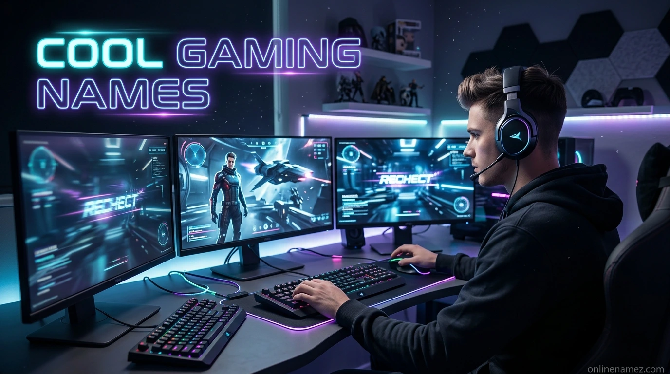 Cool Gaming Names