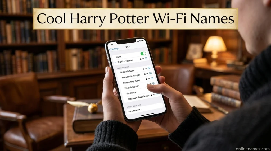 Cool Harry Potter Wi-Fi Names