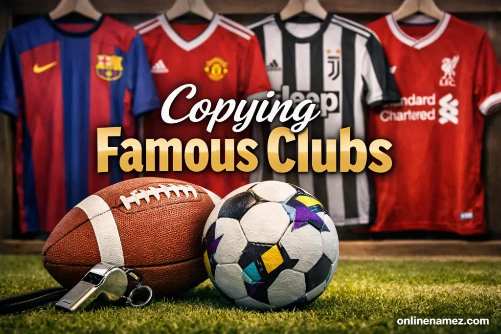 Copying Famous Clubs