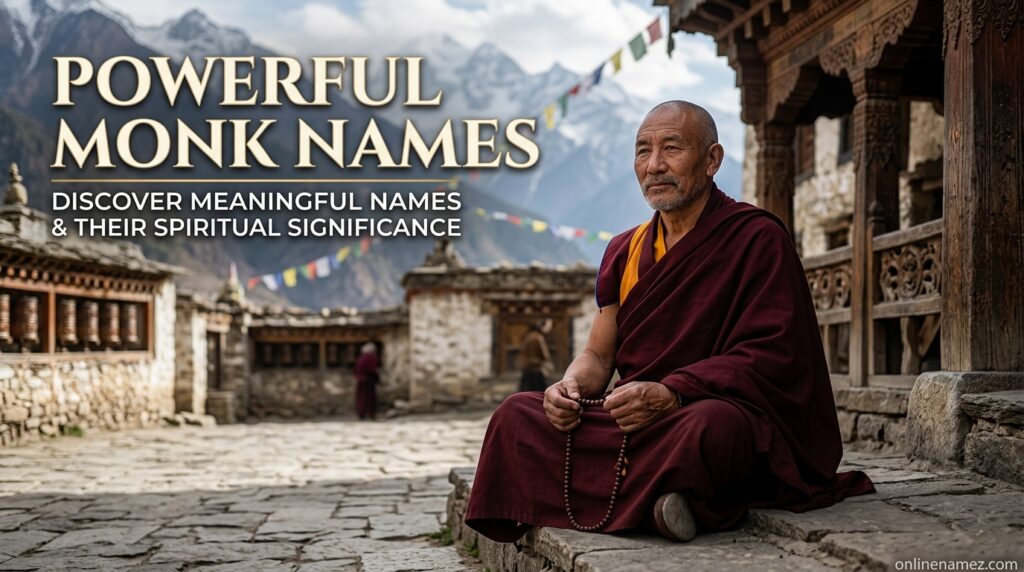 Powerful Monk Names