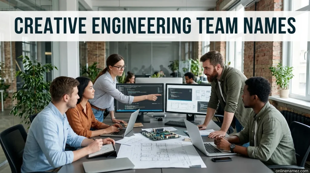 Creative Engineering Team Names