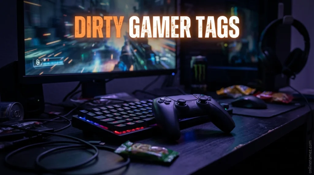 Dirty Gamer Tags