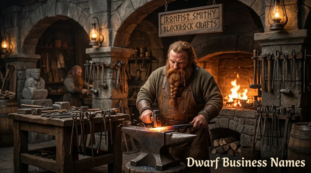 Dwarf Business Names