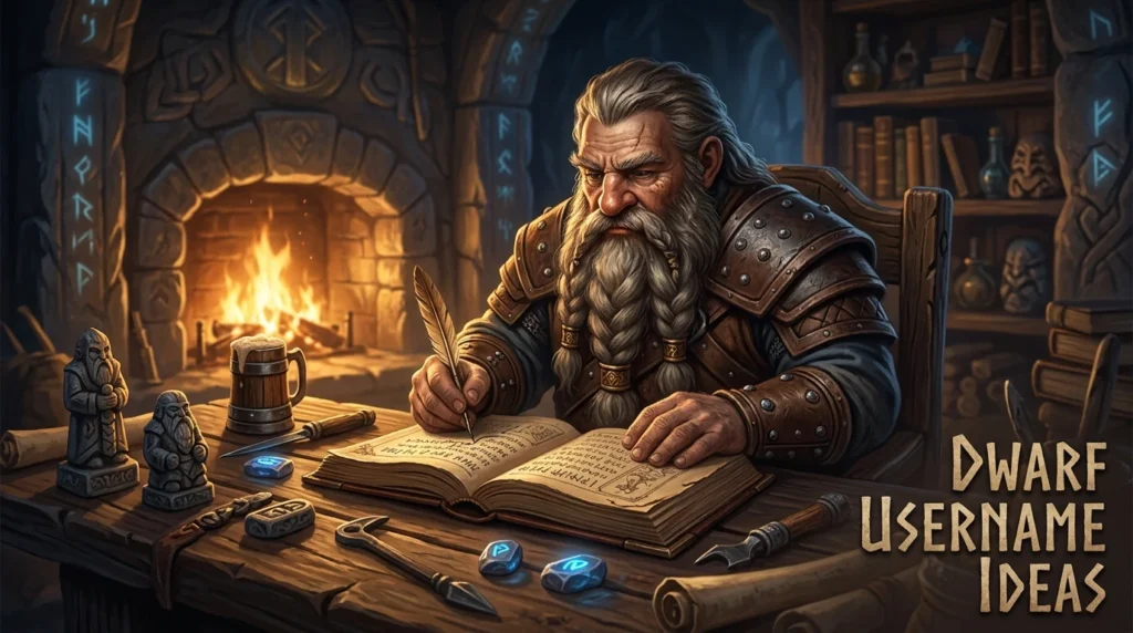 Dwarf Username Ideas