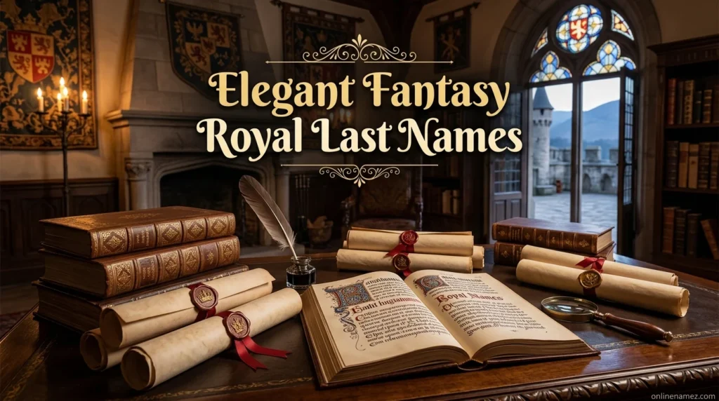 Elegant Fantasy Royal Last Names