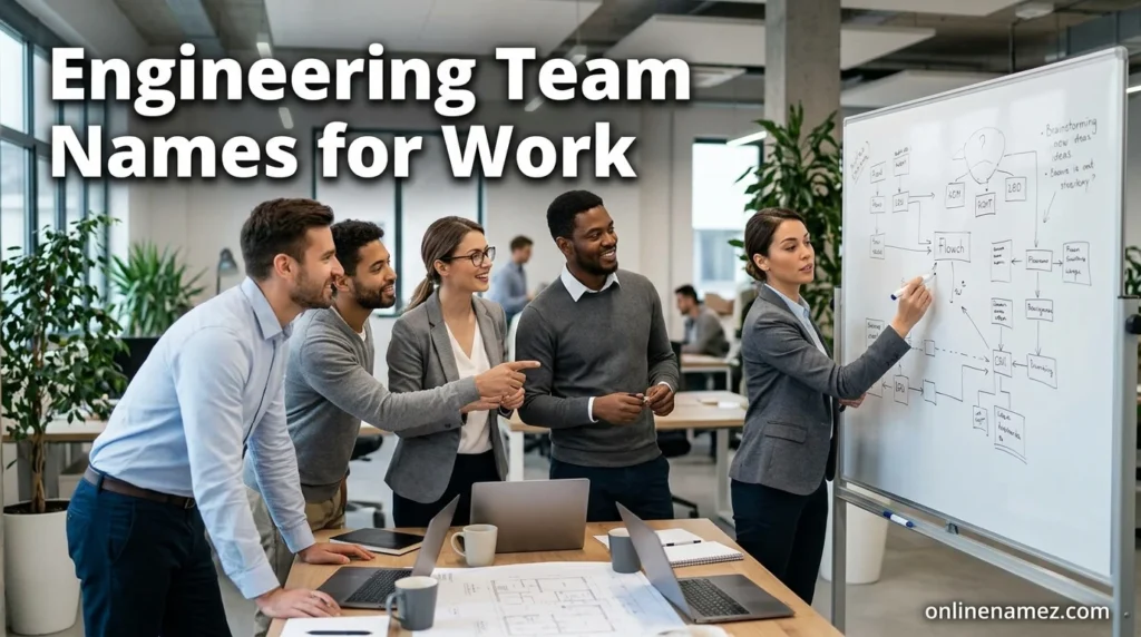 Engineering Team Names for Work