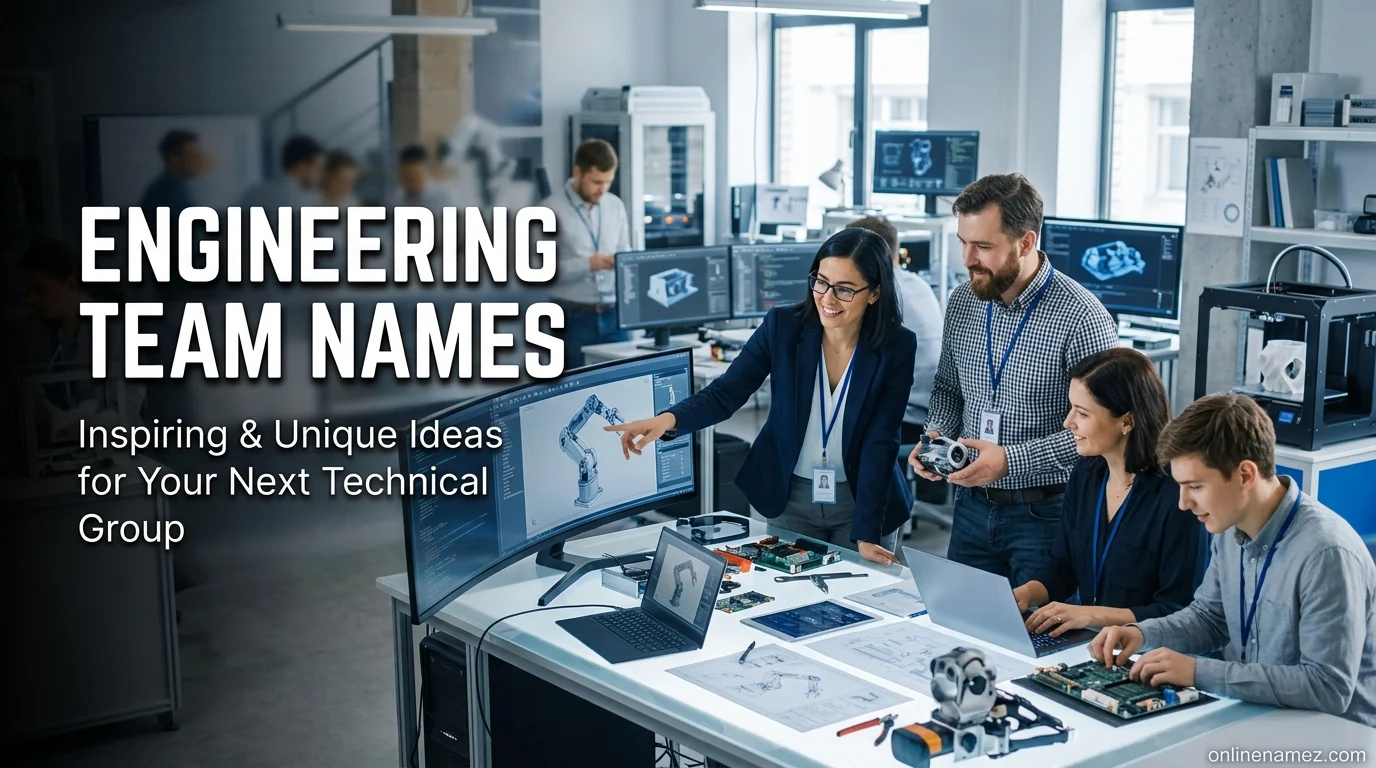 Engineering Team Names
