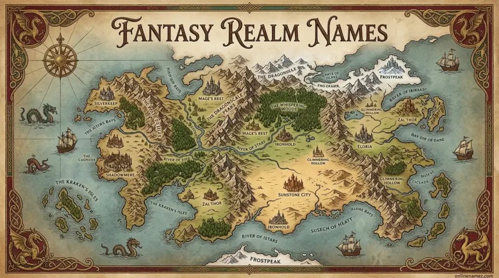 Fantasy Realm Names