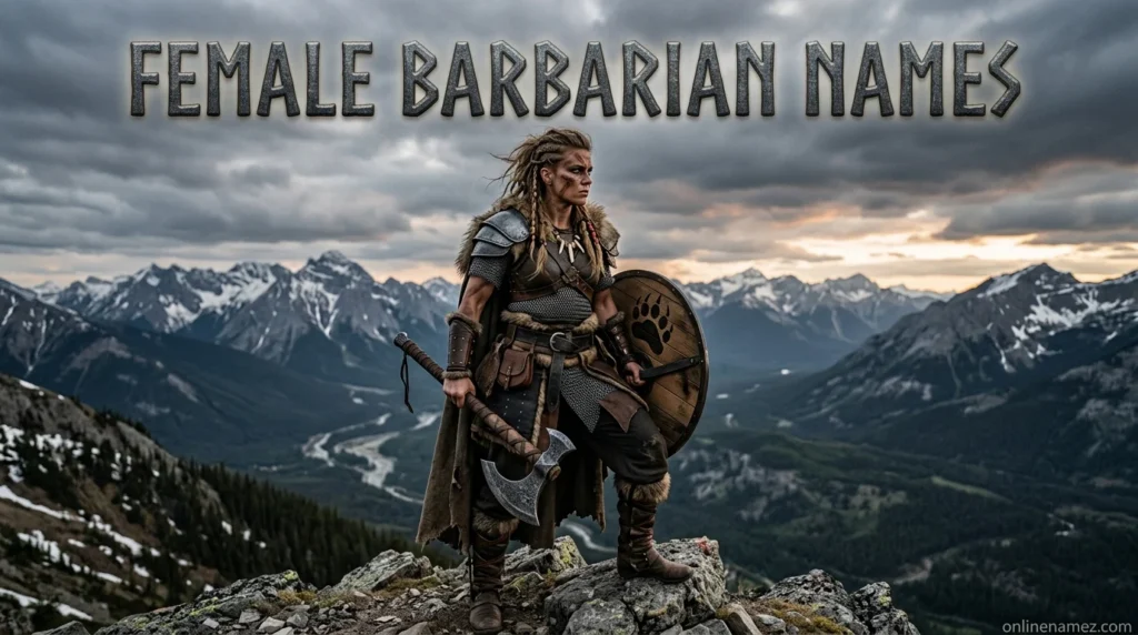 Female Barbarian Names