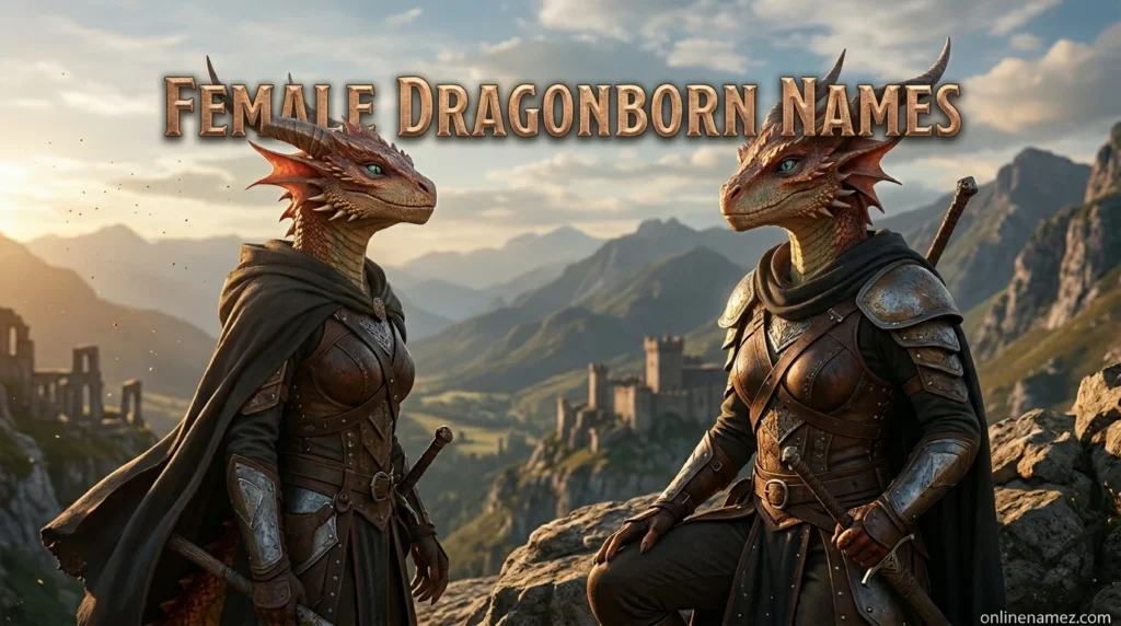 Female Dragonborn Names