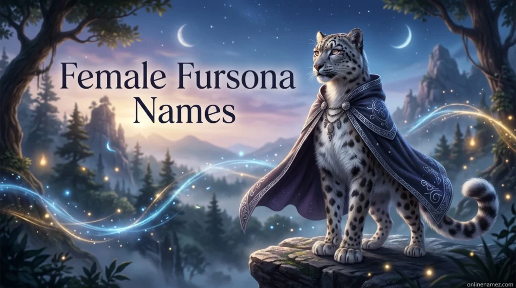 Female Fursona Names
