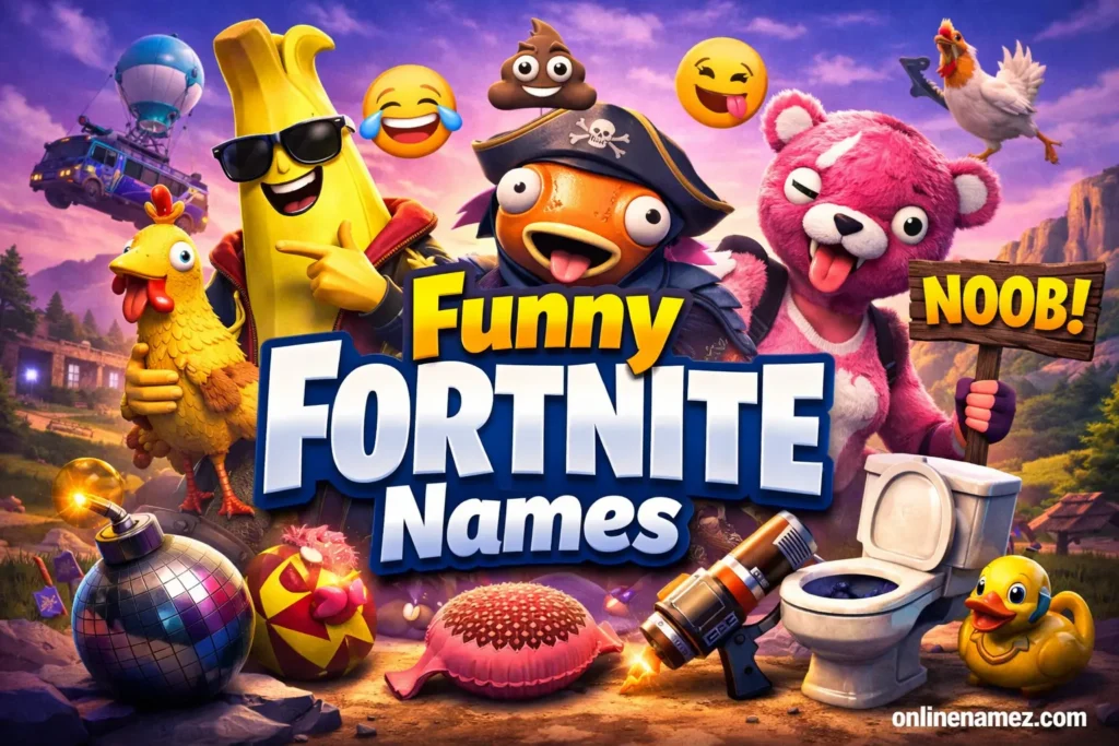 Funny Fortnite Names