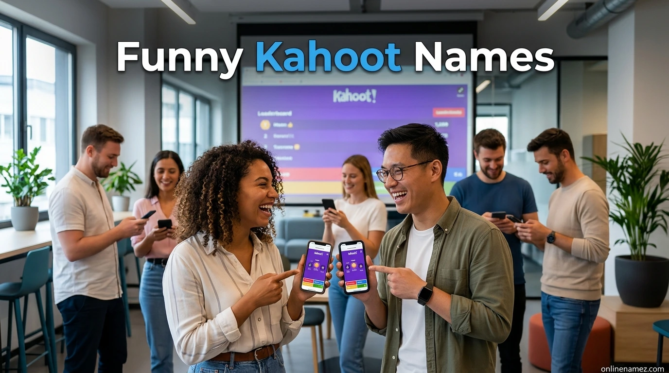 Funny Kahoot Names