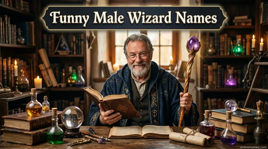 Funny Male Wizard Names