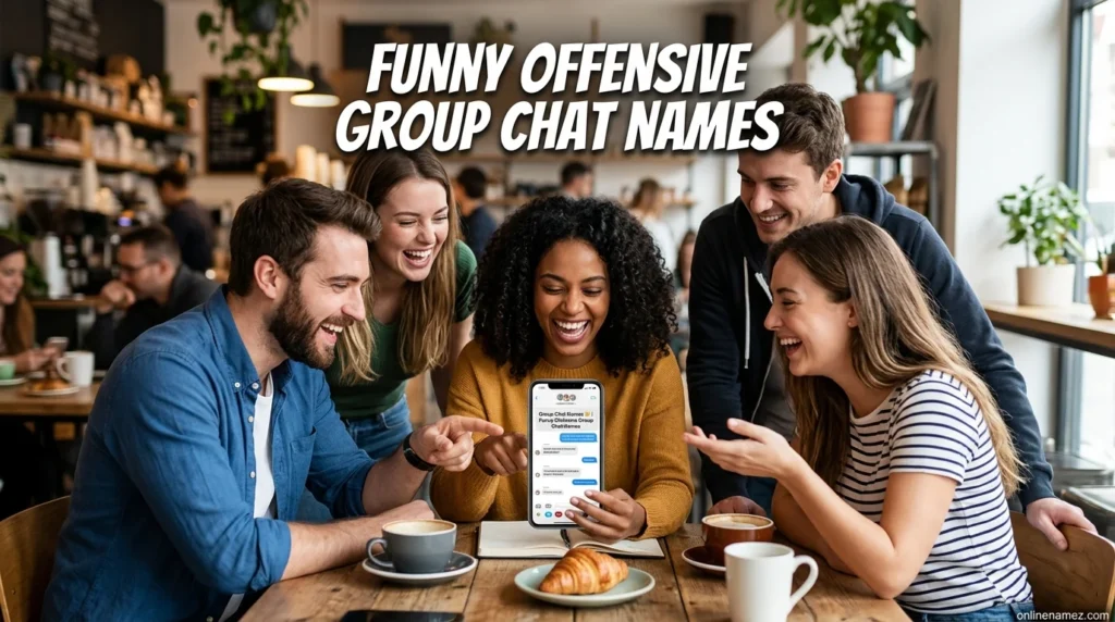 Funny Offensive Group Chat Names