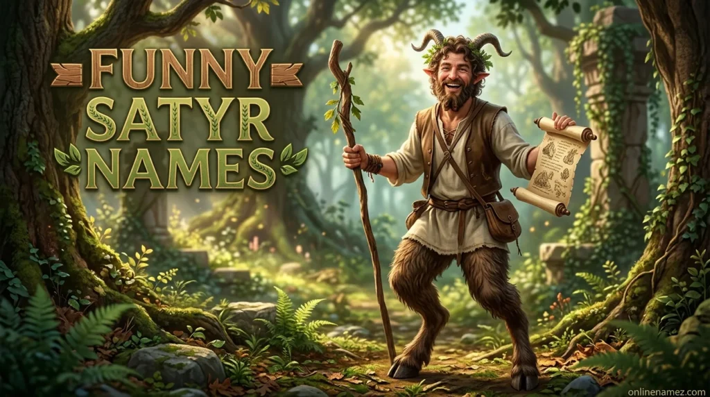 Funny Satyr Names
