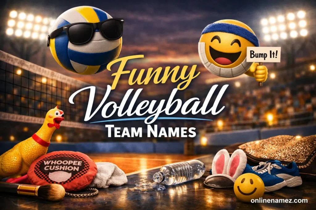 Funny Volleyball Team Names