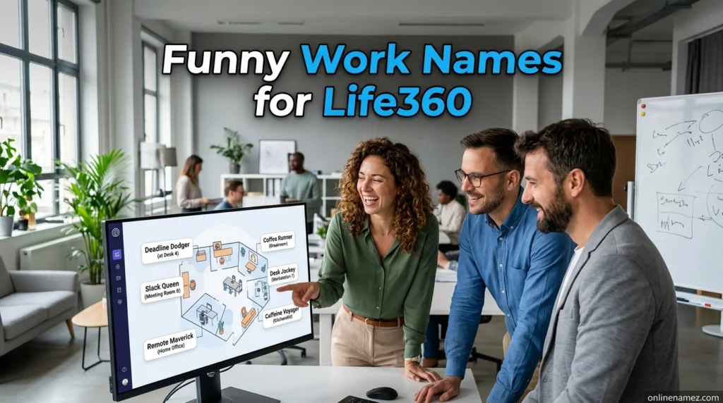 Funny Work Names for Life360