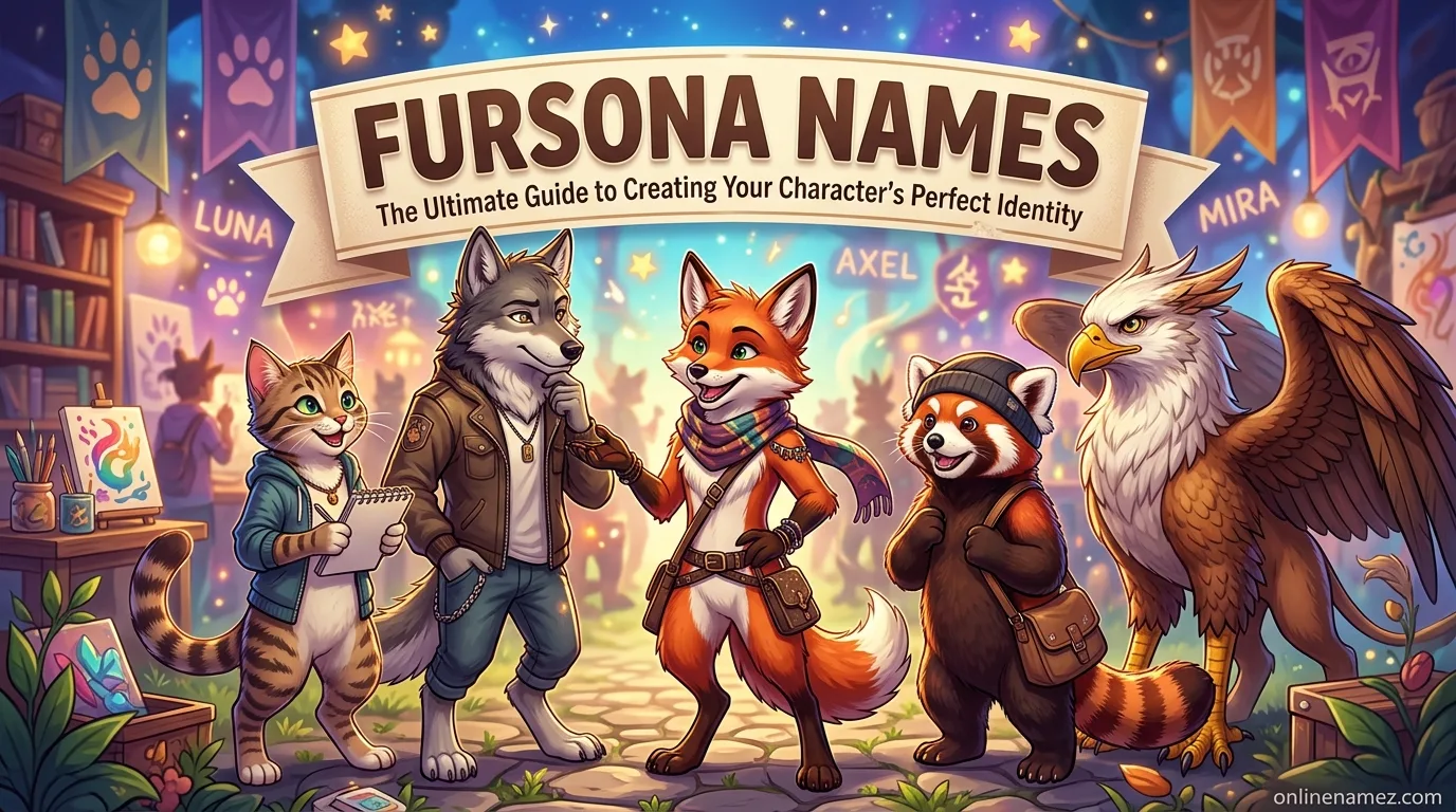 Fursona-Names
