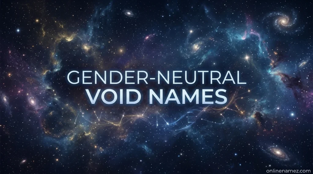 Gender-Neutral Void Names