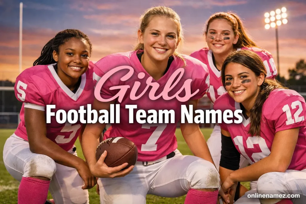 Girls Football Team Names