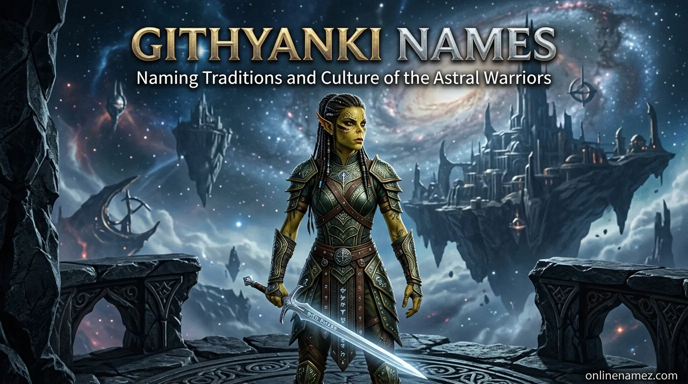 Githyanki Names