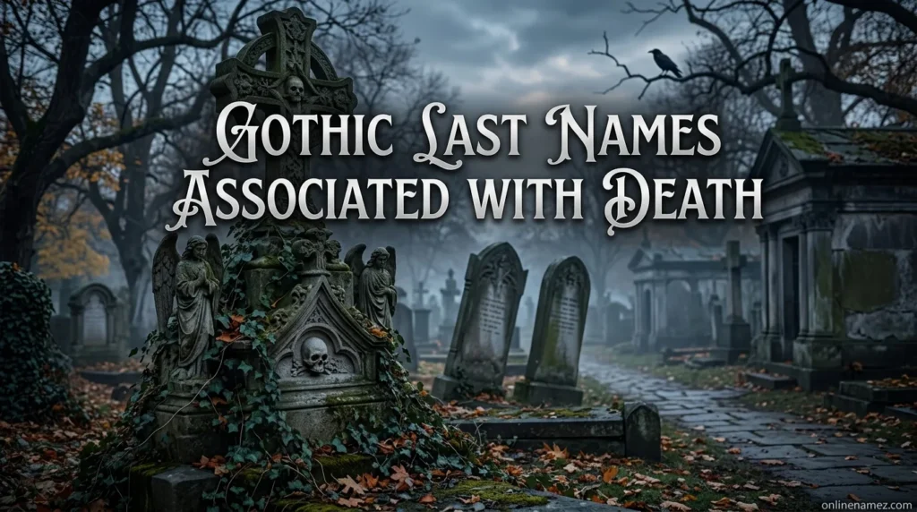 Gothic Last Names Associated With Death