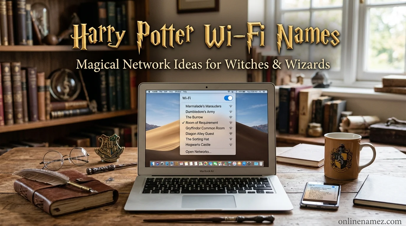Harry Potter Wi-Fi Names