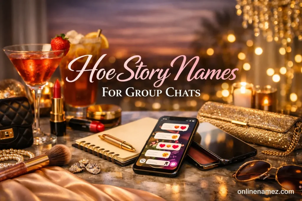 Hoe Story Names For Group Chats