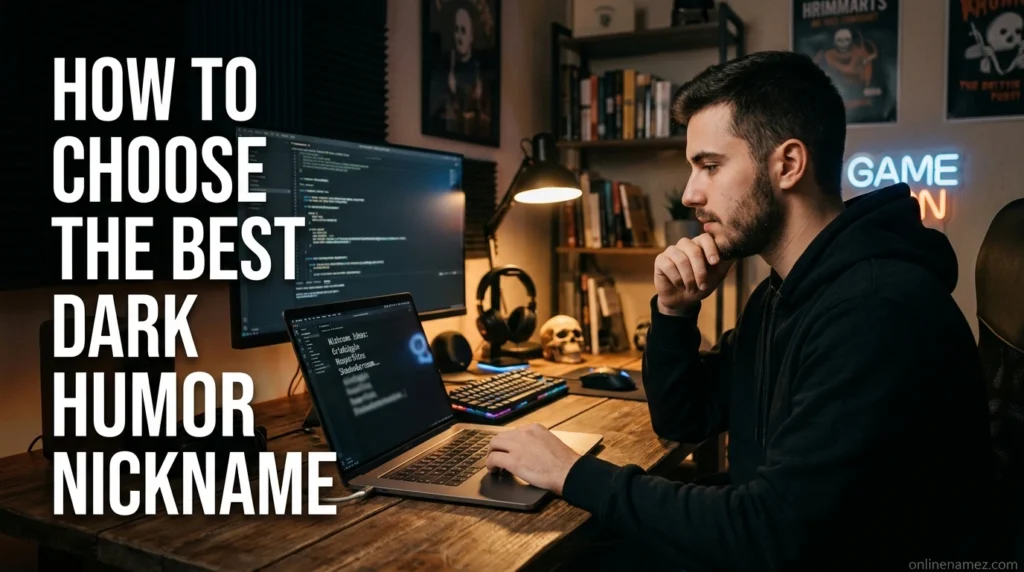 How to Choose the Best Dark Humor Nickname