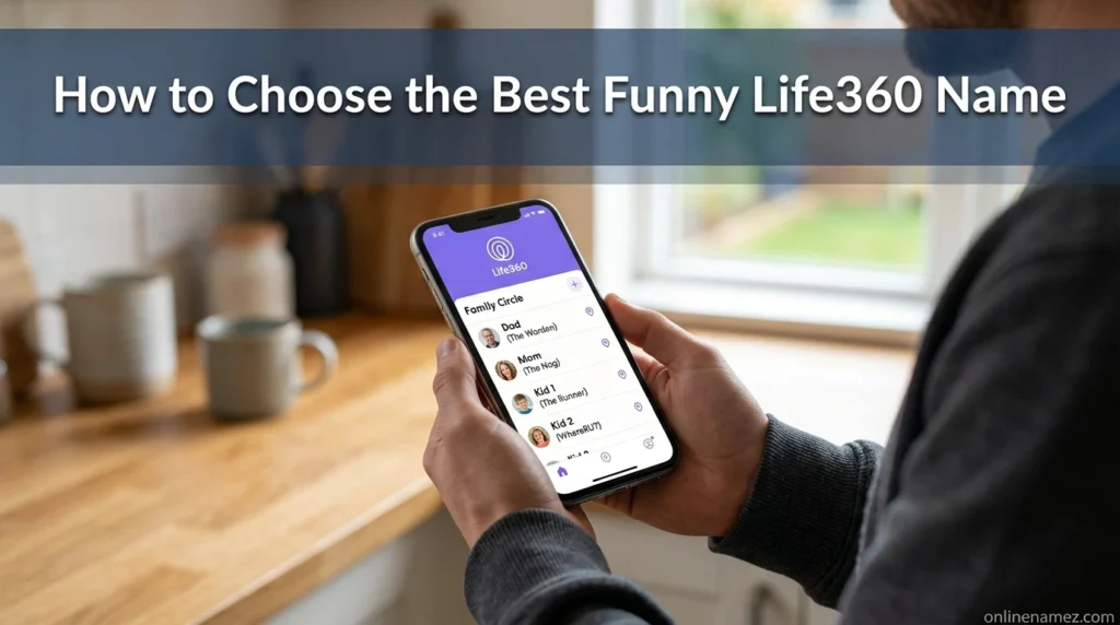 How to Choose the Best Funny Life360 Name