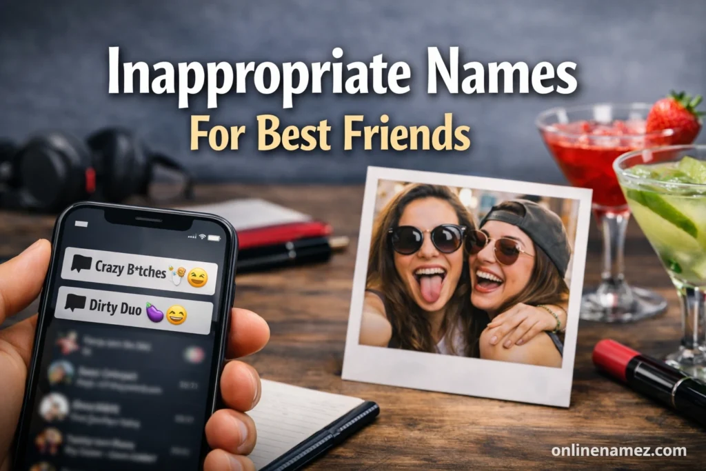 Inappropriate Names For Best Friends