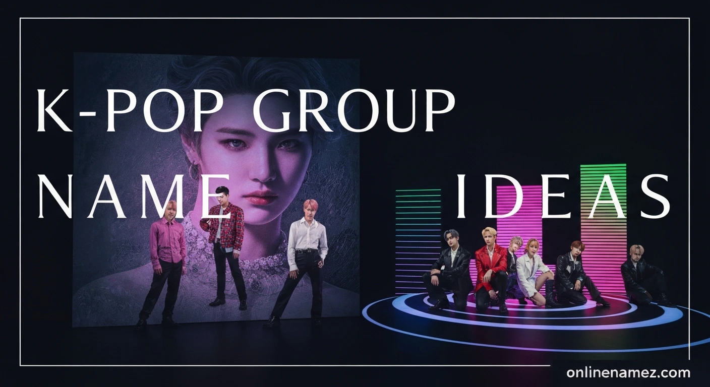 K-Pop Group Name Ideas