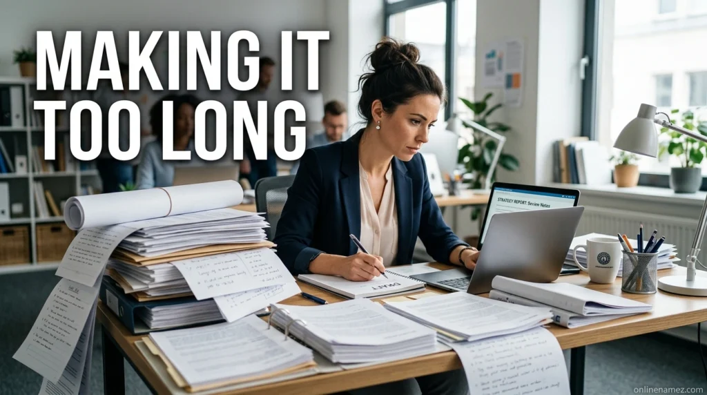 Making It Too Long
