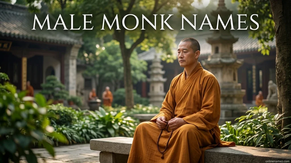 Male Monk Names