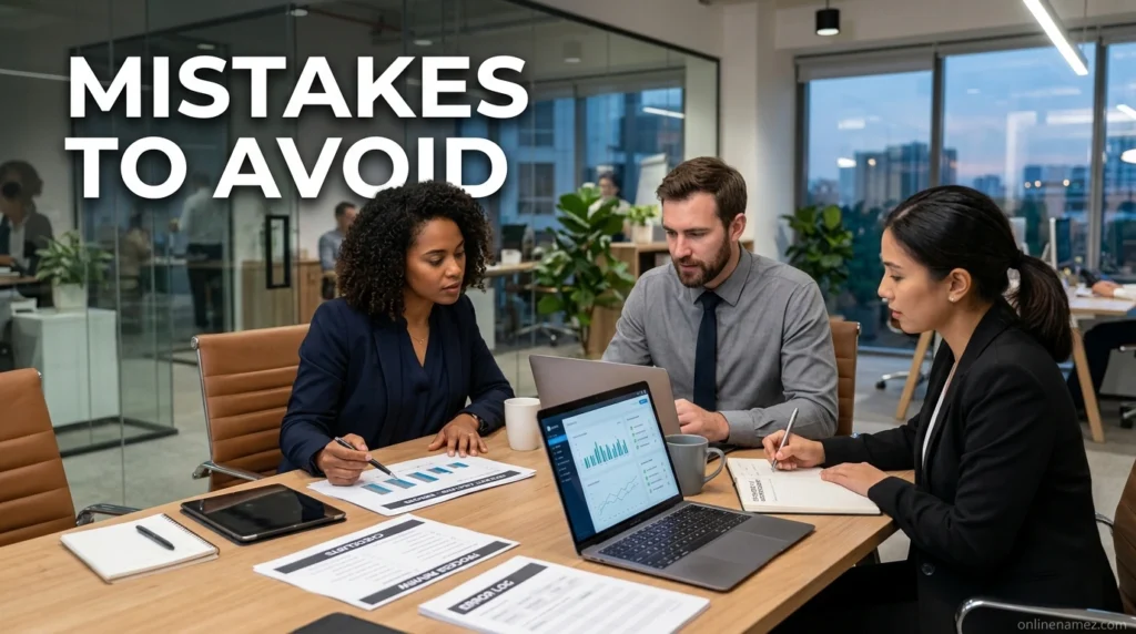 Mistakes To Avoid