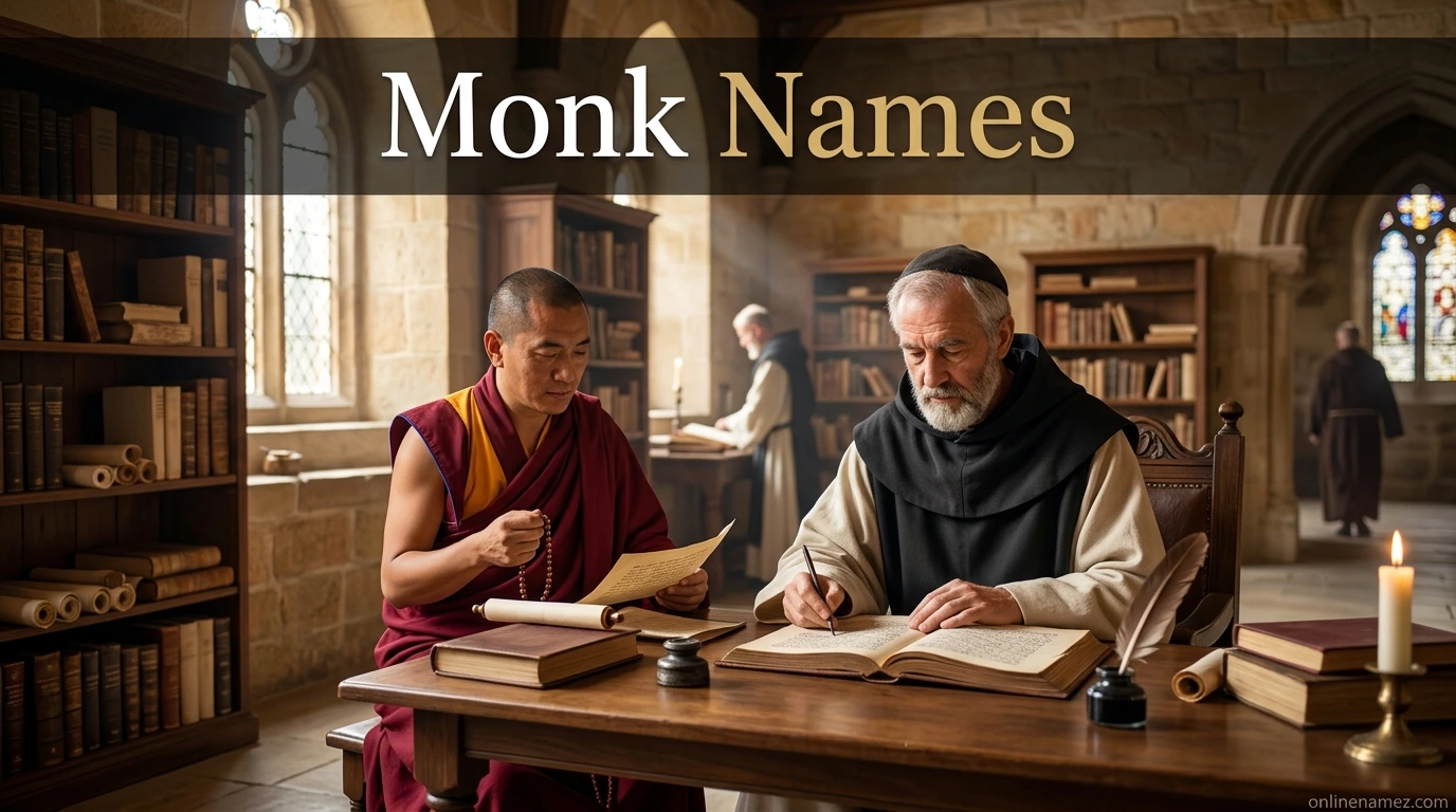 Monk Names