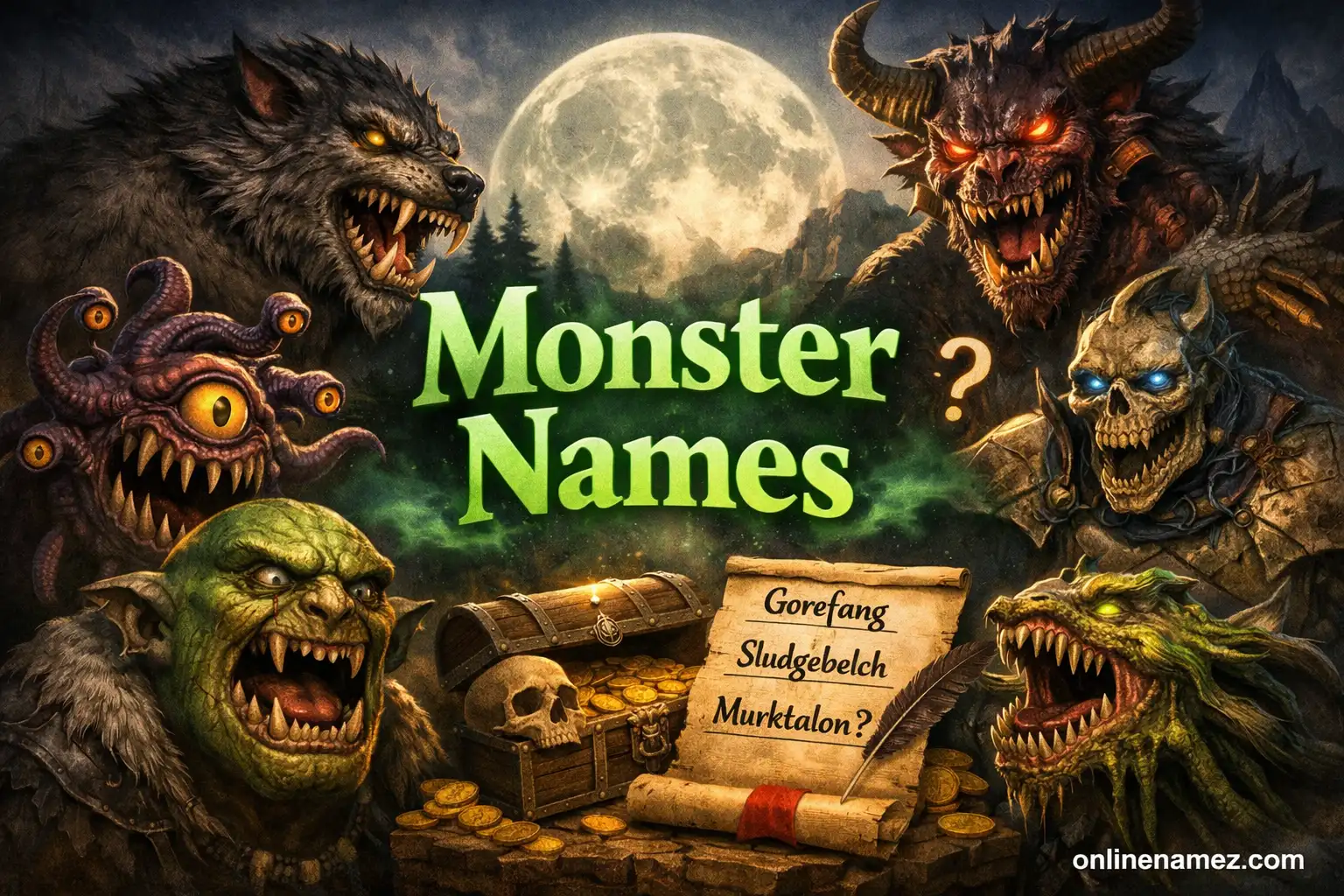 Monster Names